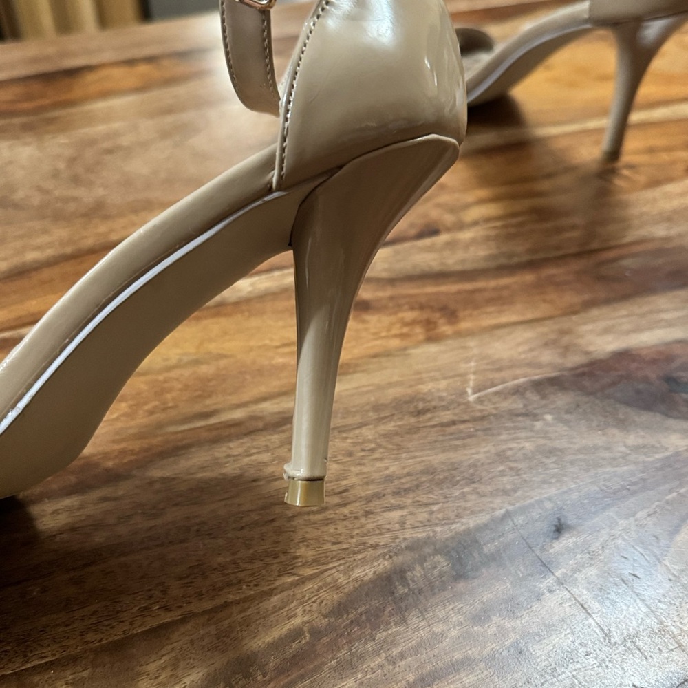 Madden Girl Beige Strappy Heels‎ - Picture 8 of 8